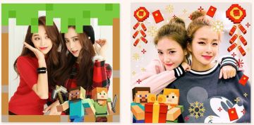 【活动】《我的世界》×《美人相机》/型男相机，丰厚奖品陪你high翻新年！