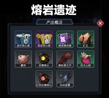 【熔岩遗迹详解贴】