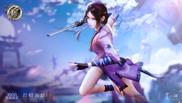 壁纸福利丨林中百花，轩外倩影，残剑走江湖