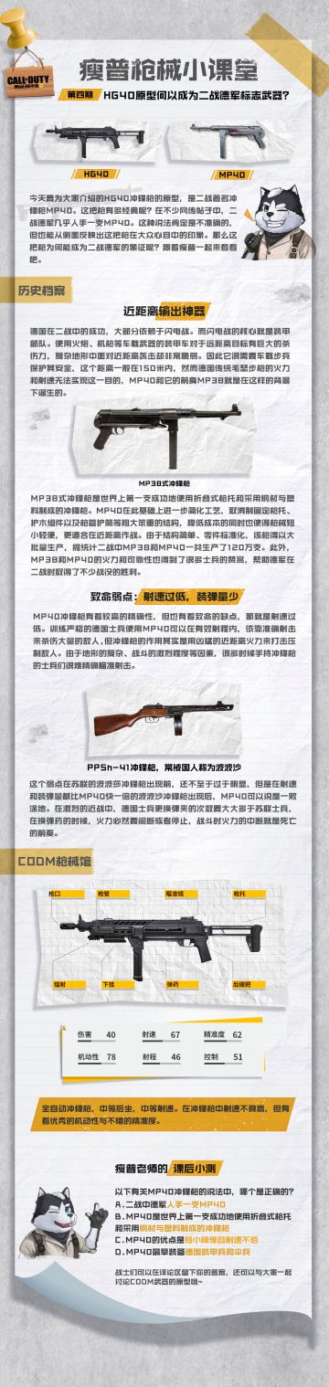 【瘦普枪械小课堂】第四期HG40原型何以成为二战德军标志武器？
