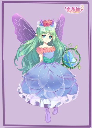 少女公主立绘首曝，《小花仙》手游芬妮登场