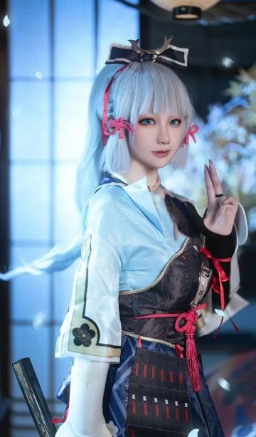 cos：原神神里绫华，低调奢华的大小姐