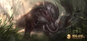 《黑暗与光明手游》生物百科第五期——【野猪】【鹿】【大象】
