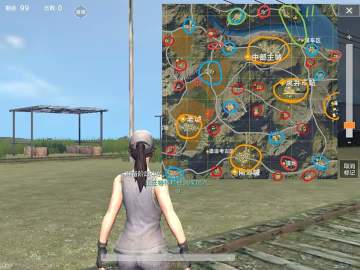 【重要】荒野行動如何輕鬆進入前10？+單排、雙排、小隊降落點