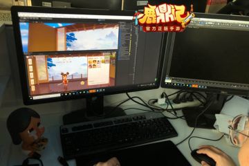 探班开发组 《鹿鼎记》手游开发画面首度偷跑！