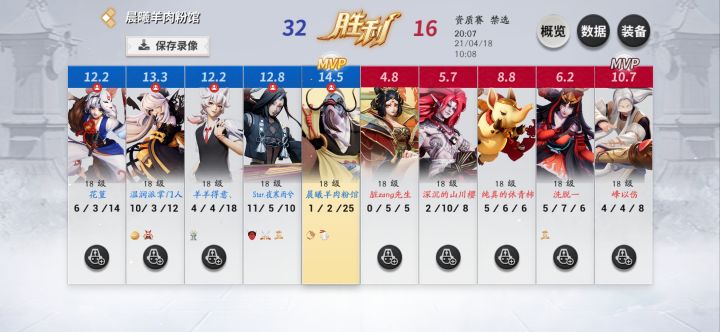 一盘还阔以的海坊主的复盘 1截图