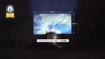 Beyond Light on a Guinness World Record Breaking screen