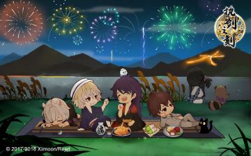 夏日祭浴衣清凉福利！《执剑之刻》约你纳凉共度七夕