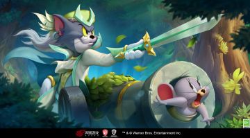 侍卫汤姆·精灵王鎏金丨全新染色解锁，镀上光辉的侍卫汤姆是不是更耀眼了呢？