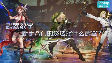 【武器教学】新手入门的该选择什么武器？
