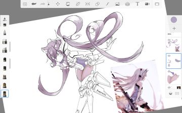 明天就要上高铁了，希望可以在日出之前画完吖（血玖兰-白异端）皮肤