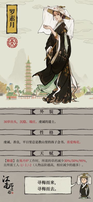 【江南人物传】罗浮望浮云，素手植素梅 —— 罗素月