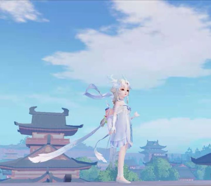 舞天姬第一套有飘带的衣服,必须入手截图