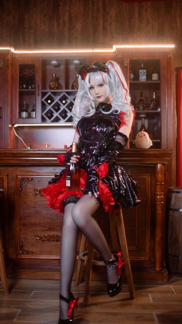 《碧蓝航线》阿达尔伯特亲王cosplay正片，「闭店后的特别时光」