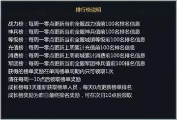 战力排行榜调整说明 赤魂石红包上架