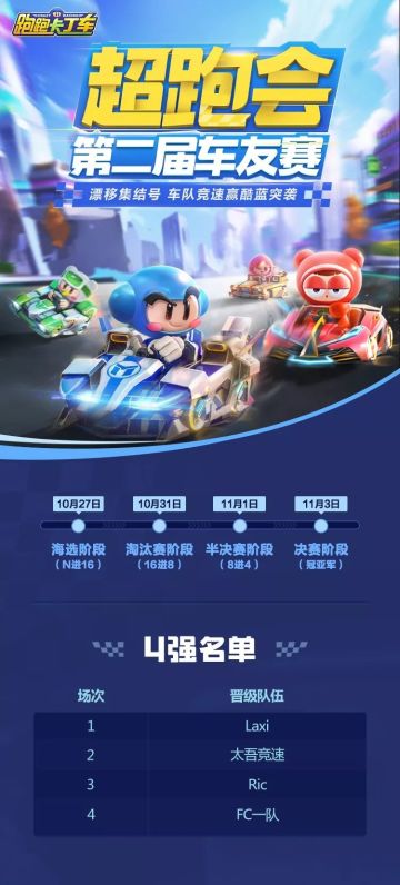 【资讯】今晚八点车友赛决赛，宝宝与你一起见证冠军的诞生