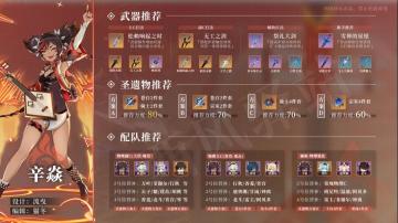 原神·角色攻略|图鉴一览系列——辛焱