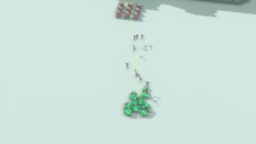 斧子兵已经训练完毕了