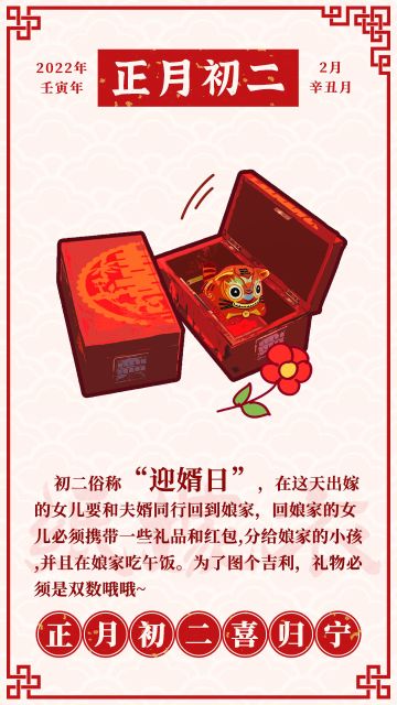 正月初二喜归宁