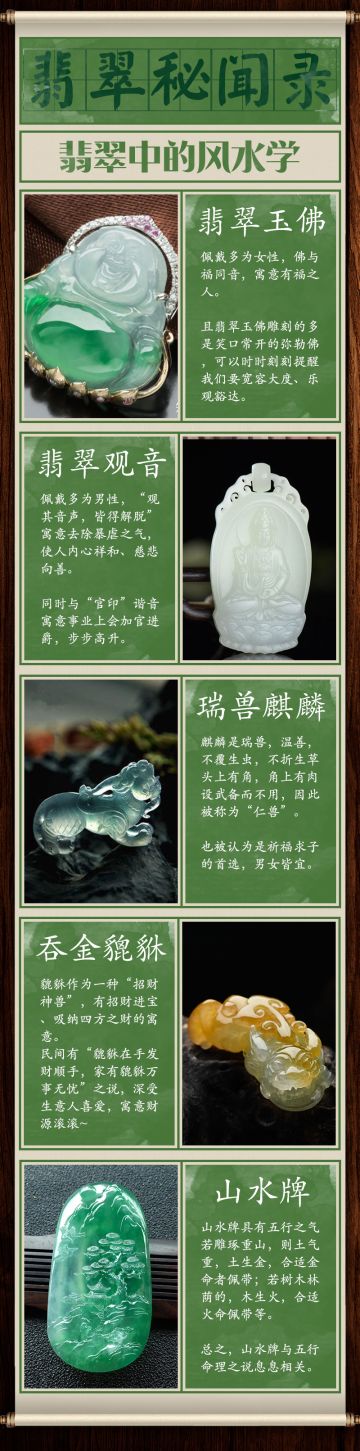 翡翠秘闻录 | 翡翠中的风水学