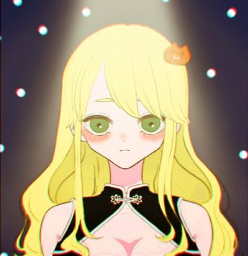 公主捏人同人图，二周年快乐