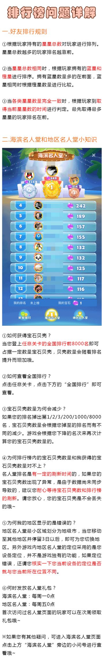 好友排行问题详解