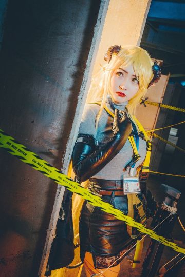 明日方舟 陨星cosplay