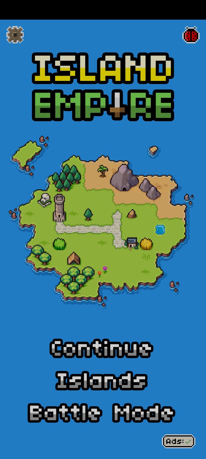 超好玩像素回合制策略小游戏:岛屿帝国 island empire截图