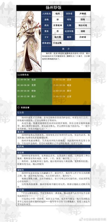 珍品食魂-扬州炒饭相关剧情[未补完]【什锦攻略组】