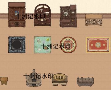 上色过的家具草图~这周的爆料来啦~