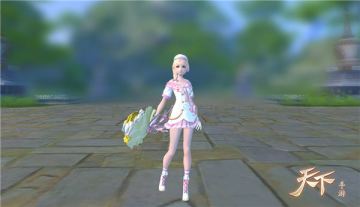 《天下》手游全新时装“海洋之心”清凉登场