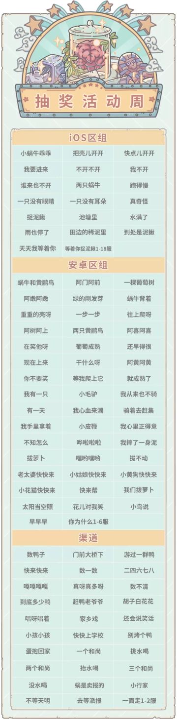 本期活动|1210活动预告，抽奖嘉年华上线！