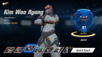 我现在是100%胜率的跆拳道！！！