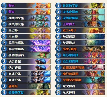 【炉石传说】卡组分享：奥山：护符火冲法（标准模式）