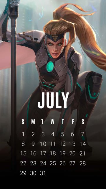 #虚荣Vainglory#你有一张七月壁纸待查收！