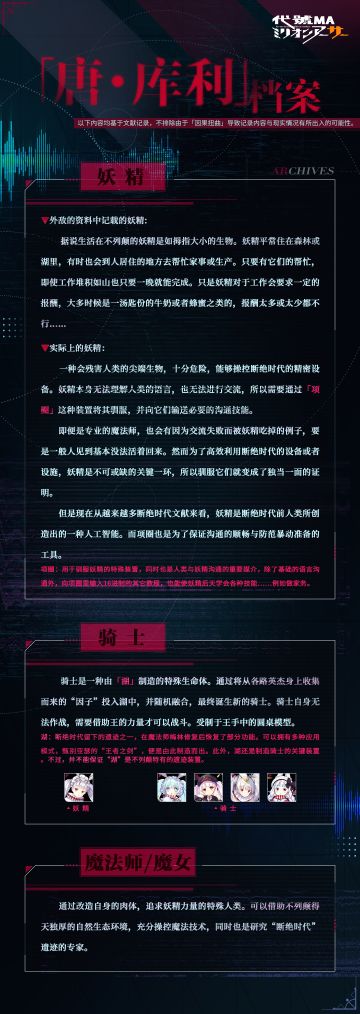 「唐·库利档案」名词解读-身份篇