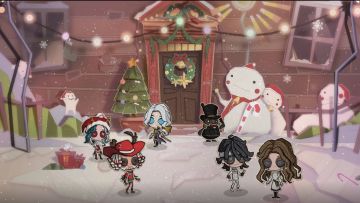 圣诞主题时装游戏内效果展示视频