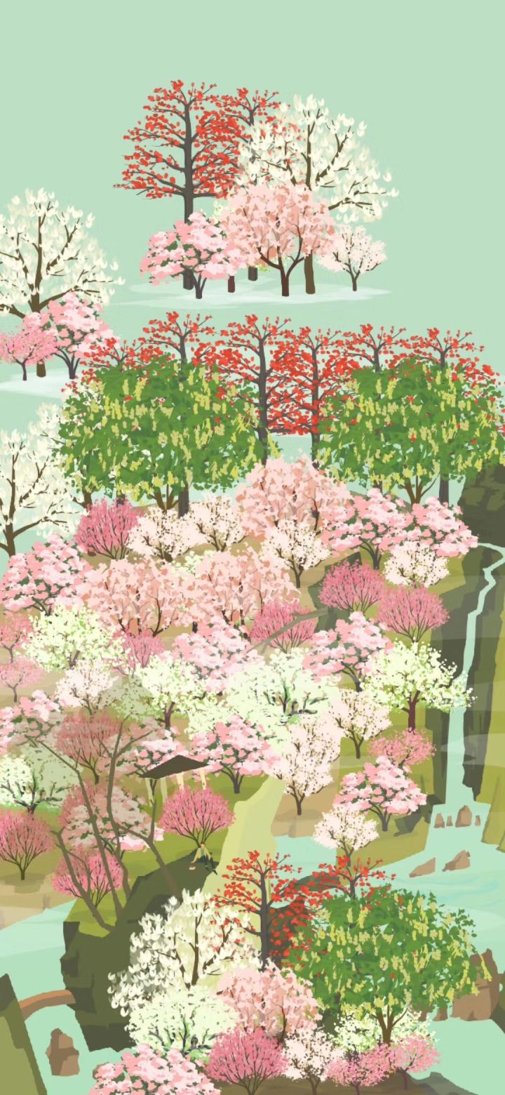 去年春天vs今年春天截图