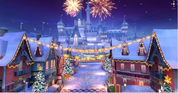 《一起来飞车2》地图爆料（23）——「圣诞欢歌」赛道