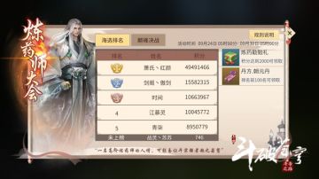 炼药师大会，助你成为巅峰炼药师