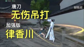 【视频攻略】《流星蝴蝶剑》唐刀无伤吊打宗师第七章律香川，几乎全程破盾状态