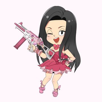 新皮肤爆料 就是这个可可爱爱的颜色！我的少女心快要爆发了！