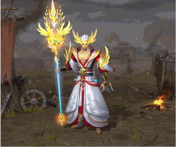 新换装大爆料｜乾天之位，担守卫苍天之责，和平大白鸽从天而降，孙权身归神位！