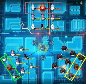 【转自NGA】【少女前线】[茧中蝶影攻略] 狂欢夜行普通kord、韦伯利、CF05低耗打捞(一回合五战三判s胜)(高低配)