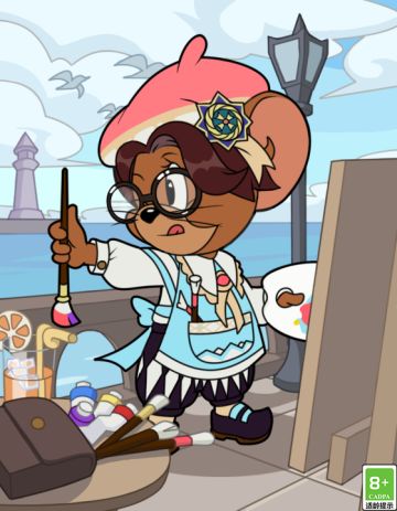 侦探杰瑞·小画家丨用手中的画笔和绚丽的色彩，画出我们心目中的美好世界！