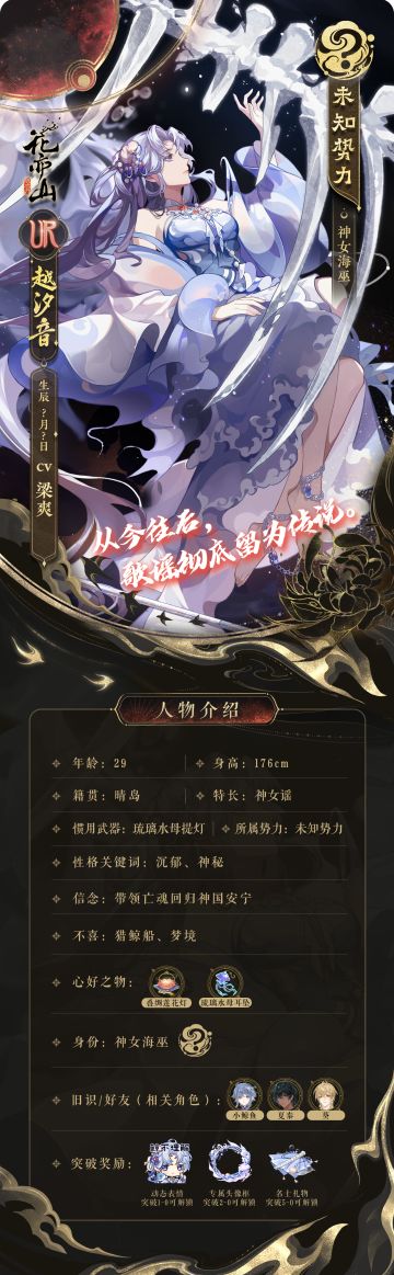 汐海浮生 | 新名士信息公开