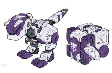 机动战队主角机瓦沙克配色的限量版宠物GD03迪诺，开箱