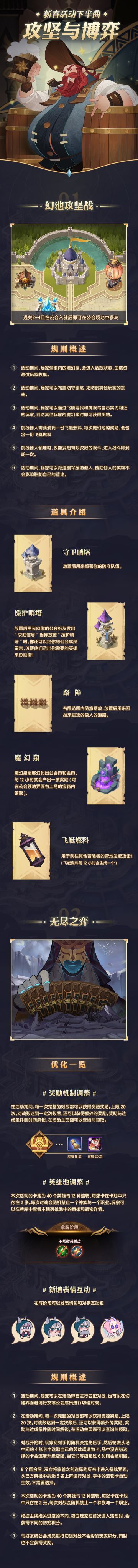 【活动公告】新春活动下半曲「攻坚与博弈」来袭！