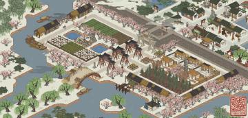 个人布局展示（应天府），希望能给一些建筑类型不多的玩家一些启发。