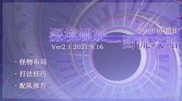 （搬运/侵删）【V2.1攻略】#深境螺旋#2.1新深渊一图流攻略
